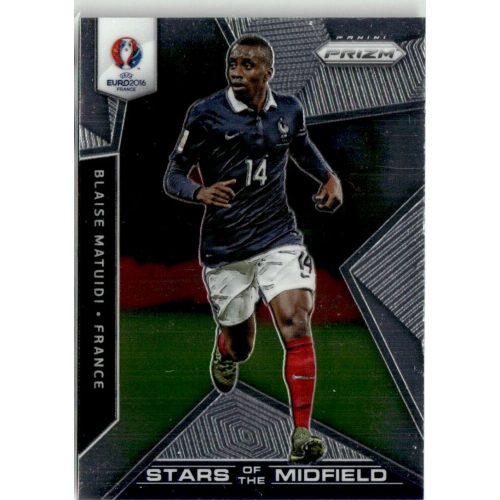 2016 Panini UEFA Euro Prizm Stars of the Midfield  #21 Blaise Matuidi