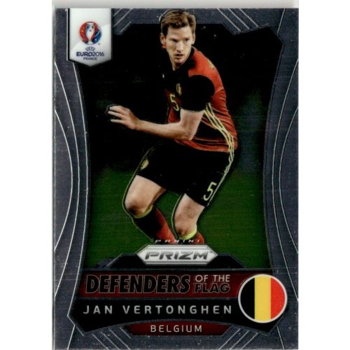 2016 Panini UEFA Euro Prizm Defenders of the Flag  #2 Jan Vertonghen