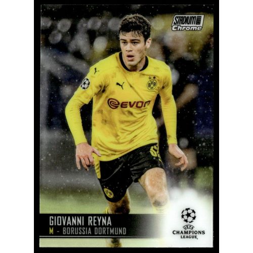 2020-21 Topps Stadium Club Chrome UEFA Champions League  #44 Giovanni Reyna