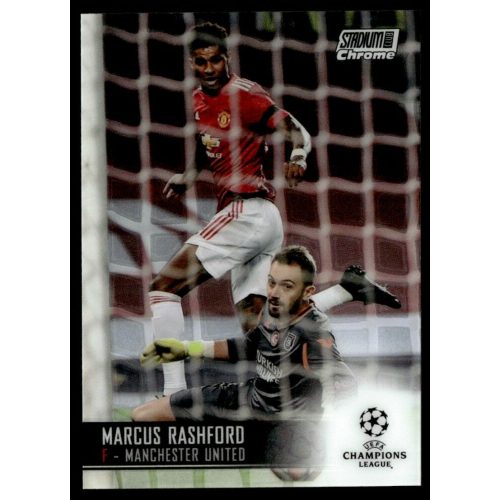 2020-21 Topps Stadium Club Chrome UEFA Champions League  #86 Marcus Rashford