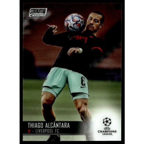 2020-21 Topps Stadium Club Chrome UEFA Champions League  #88 Thiago Alcántara