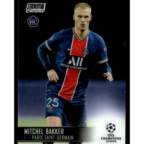 2020-21 Topps Stadium Club Chrome UEFA Champions League  #2 Mitchel Bakker