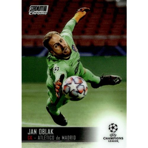 2020-21 Topps Stadium Club Chrome UEFA Champions League  #18 Jan Oblak