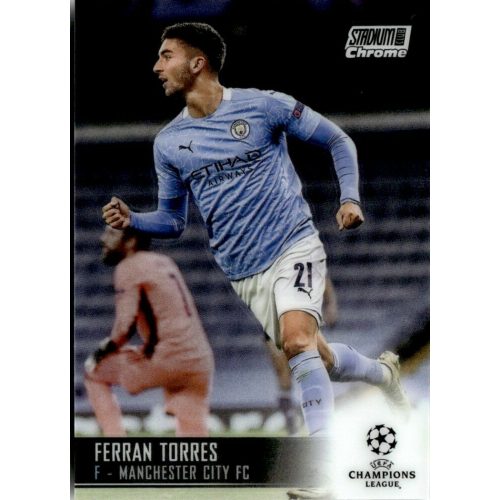 2020-21 Topps Stadium Club Chrome UEFA Champions League  #81 Ferran Torres