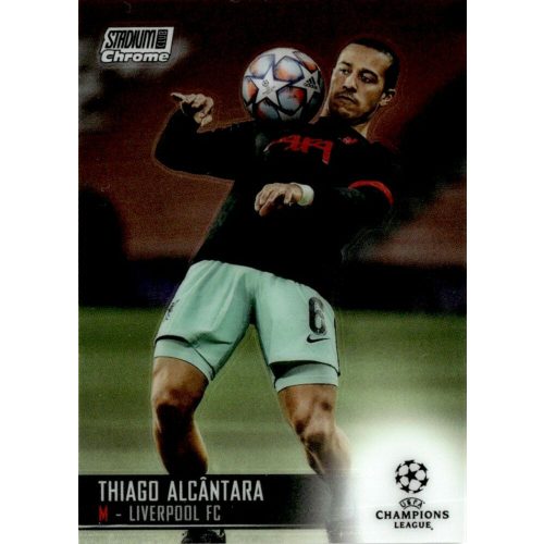 2020-21 Topps Stadium Club Chrome UEFA Champions League  #88 Thiago Alcantara