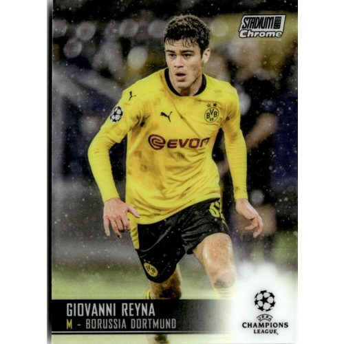 2020-21 Topps Stadium Club Chrome UEFA Champions League  #44 Giovanni Reyna