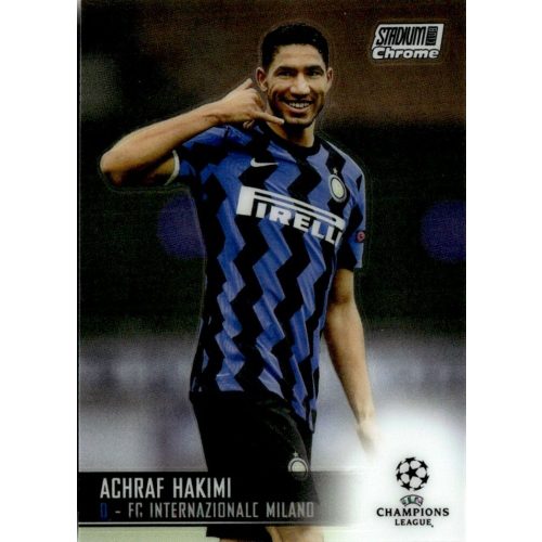 2020-21 Topps Stadium Club Chrome UEFA Champions League  #93 Achraf Hakimi