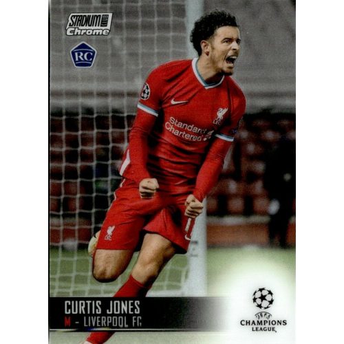 2020-21 Topps Stadium Club Chrome UEFA Champions League  #23 Curtis Jones