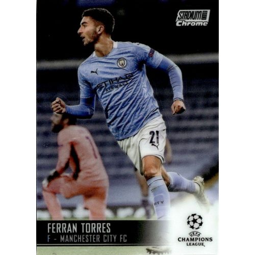 2020-21 Topps Stadium Club Chrome UEFA Champions League  #81 Ferran Torres