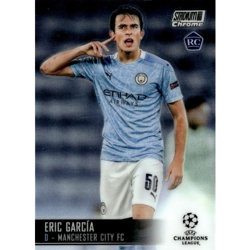 2020-21 Topps Stadium Club Chrome UEFA Champions League  #52 Eric García