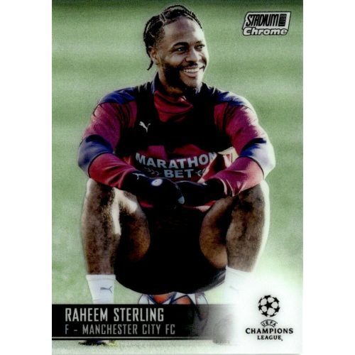 2020-21 Topps Stadium Club Chrome UEFA Champions League  #19 Raheem Sterling