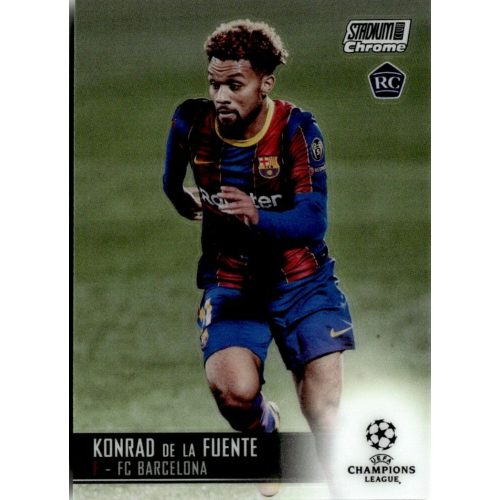 2020-21 Topps Stadium Club Chrome UEFA Champions League  #34 Konrad de la Fuente