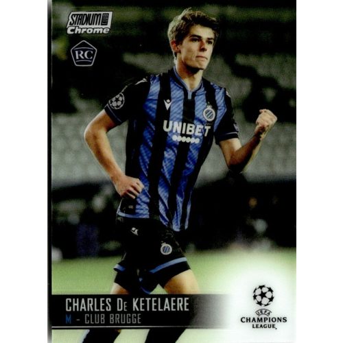 2020-21 Topps Stadium Club Chrome UEFA Champions League  #36 Charles De Ketelaere