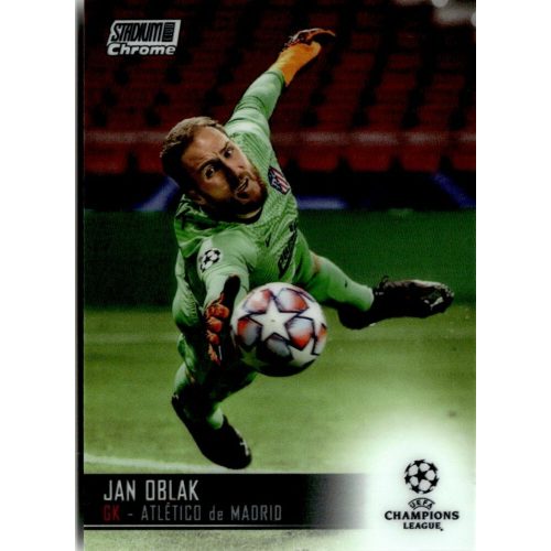 2020-21 Topps Stadium Club Chrome UEFA Champions League  #18 Jan Oblak