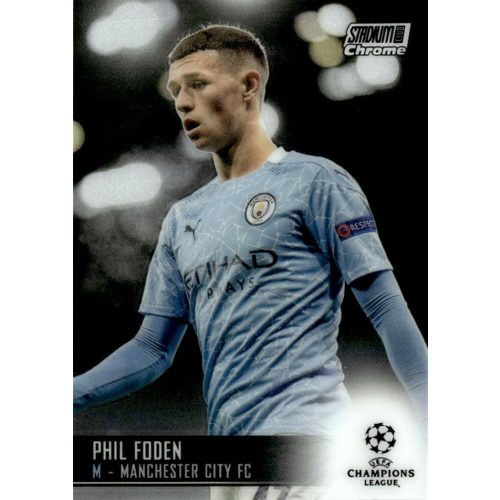 2020-21 Topps Stadium Club Chrome UEFA Champions League  #32 Phil Foden