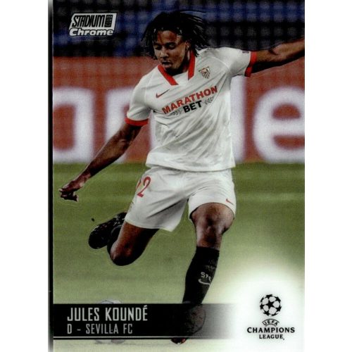 2020-21 Topps Stadium Club Chrome UEFA Champions League  #53 Jules Koundé