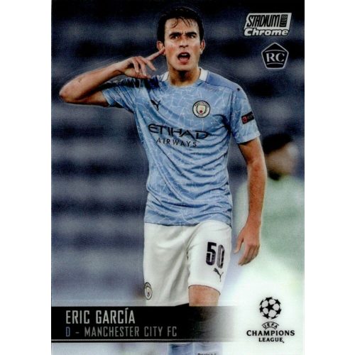 2020-21 Topps Stadium Club Chrome UEFA Champions League  #52 Eric García