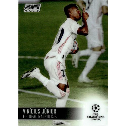 2020-21 Topps Stadium Club Chrome UEFA Champions League  #76 Vinícius Júnior