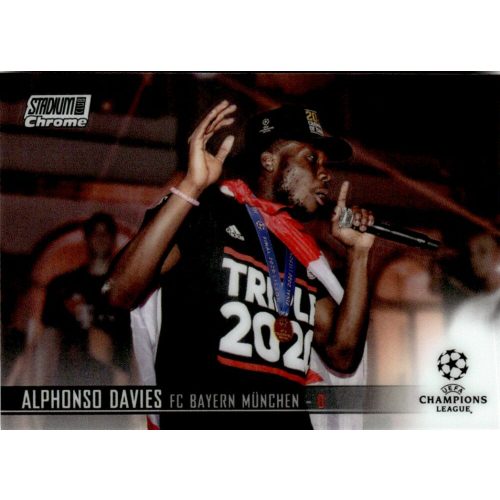 2020-21 Topps Stadium Club Chrome UEFA Champions League  #97 Alphonso Davies