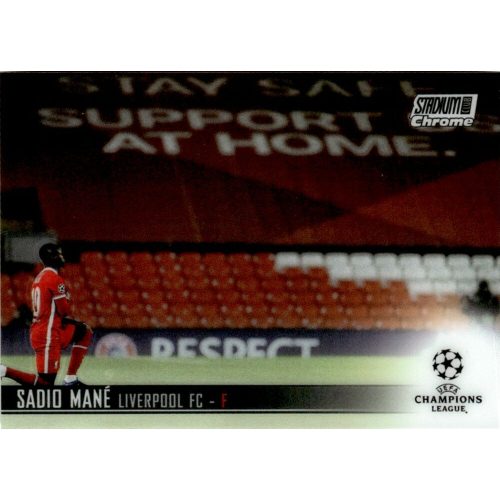 2020-21 Topps Stadium Club Chrome UEFA Champions League  #30 Sadio Mane