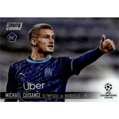 2020-21 Topps Stadium Club Chrome UEFA Champions League  #61 Michaël Cuisance