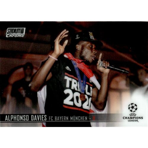 2020-21 Topps Stadium Club Chrome UEFA Champions League  #97 Alphonso Davies