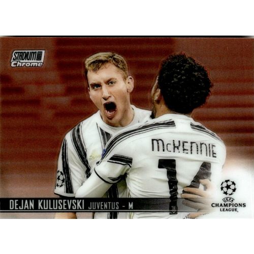 2020-21 Topps Stadium Club Chrome UEFA Champions League  #14 Dejan Kulusevski