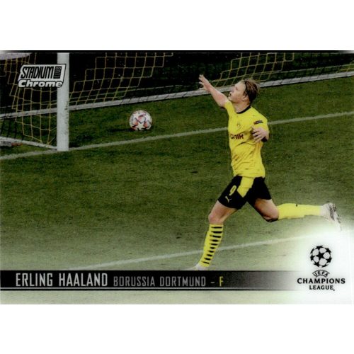 2020-21 Topps Stadium Club Chrome UEFA Champions League  #9 Erling Haaland