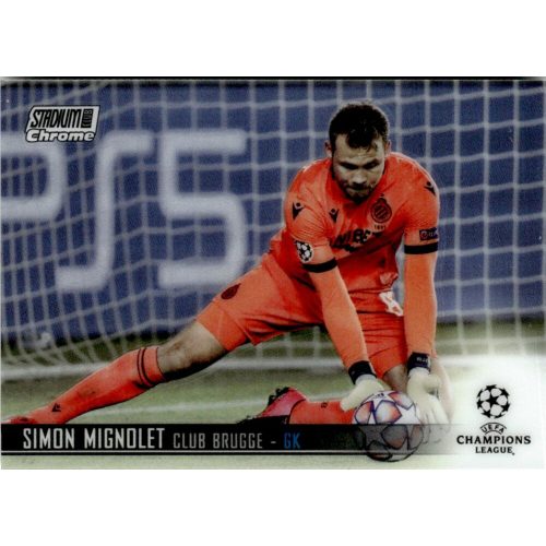 2020-21 Topps Stadium Club Chrome UEFA Champions League  #94 Simon Mignolet