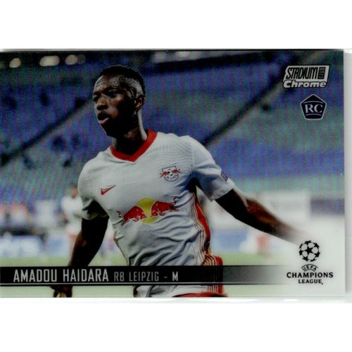 2020-21 Topps Stadium Club Chrome UEFA Champions League Refractor #29 Amadou Haidara