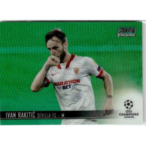 2020-21 Topps Stadium Club Chrome UEFA Champions League Green #92 Ivan Rakitić 18/99