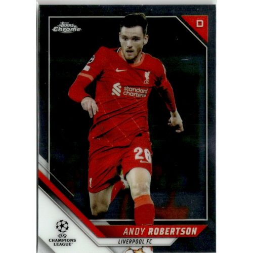 2021-22 Topps Chrome UEFA Champions League  #125 Andy Robertson