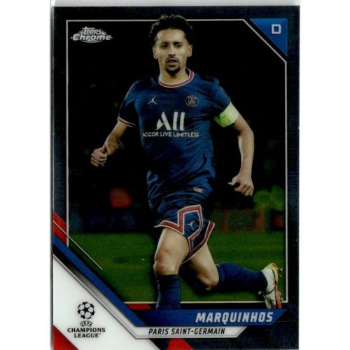 2021-22 Topps Chrome UEFA Champions League  #144 Marquinhos