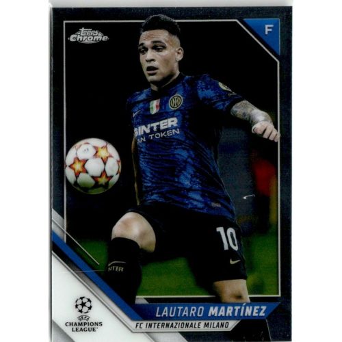 2021-22 Topps Chrome UEFA Champions League  #30 Lautaro Martínez