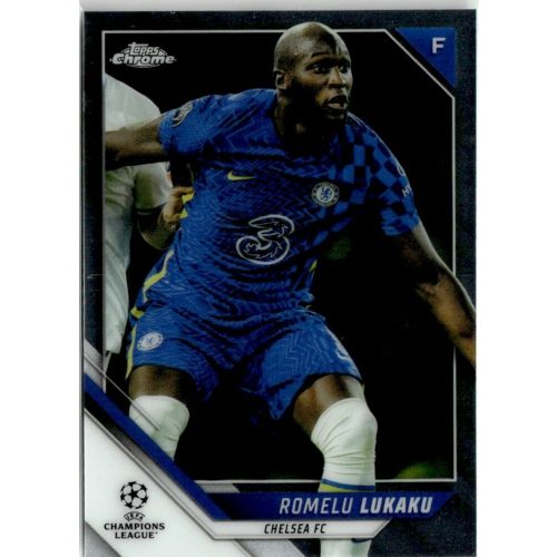 2021-22 Topps Chrome UEFA Champions League  #168 Romelu Lukaku