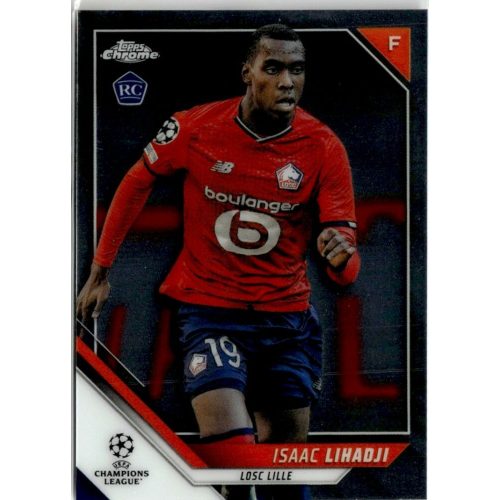 2021-22 Topps Chrome UEFA Champions League  #12 Isaac Lihadji