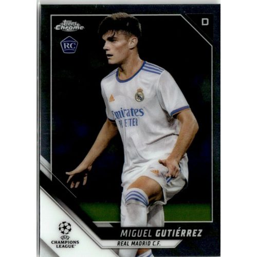 2021-22 Topps Chrome UEFA Champions League  #137 Miguel Gutiérrez