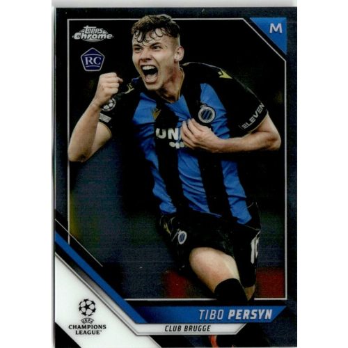 2021-22 Topps Chrome UEFA Champions League  #40 Tibo Persyn