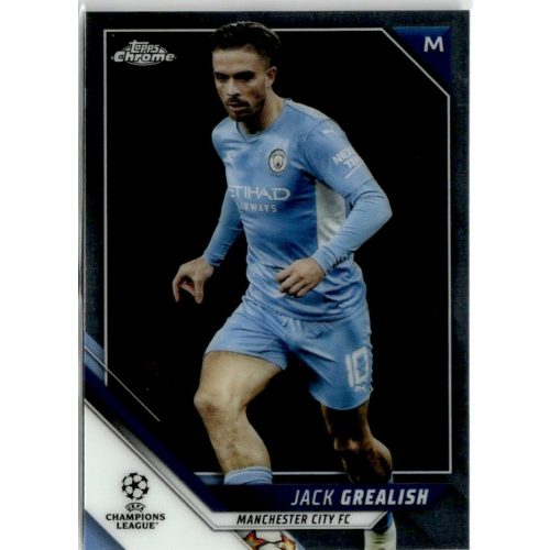 2021-22 Topps Chrome UEFA Champions League  #190 Jack Grealish