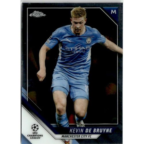 2021-22 Topps Chrome UEFA Champions League  #75 Kevin De Bruyne