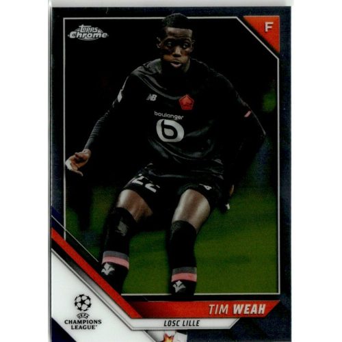 2021-22 Topps Chrome UEFA Champions League  #189 Tim Weah