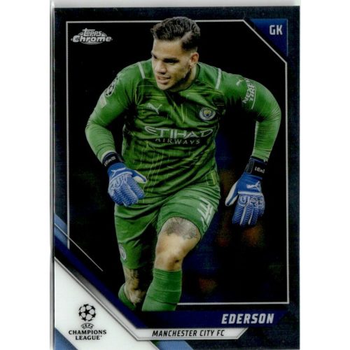 2021-22 Topps Chrome UEFA Champions League  #76 Ederson