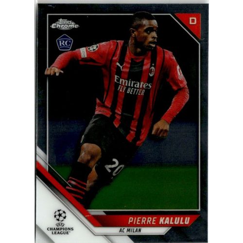 2021-22 Topps Chrome UEFA Champions League  #67 Pierre Kalulu