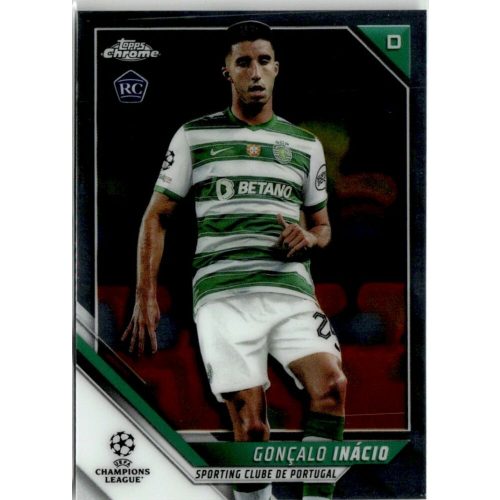 2021-22 Topps Chrome UEFA Champions League  #128 Gonçalo Inácio