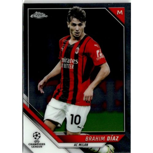 2021-22 Topps Chrome UEFA Champions League  #36 Brahim Díaz