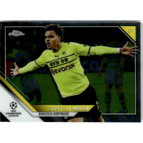 2021-22 Topps Chrome UEFA Champions League  #34 Donyell Malen