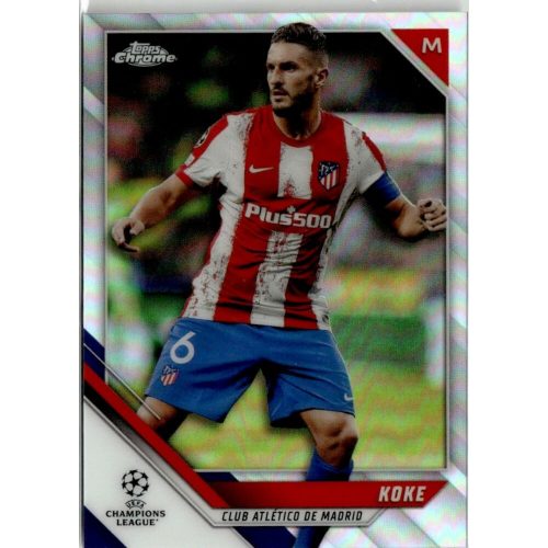 2021-22 Topps Chrome UEFA Champions League Refractor #51 Koke