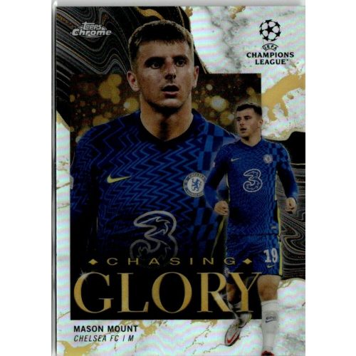 2021-22 Topps Chrome UEFA Champions League Chasing Glory #CG-5 Mason Mount