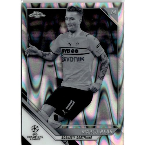 2021-22 Topps Chrome UEFA Champions League Black & White Ray Wave #133 Marco Reus