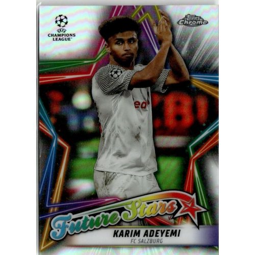 2021-22 Topps Chrome UEFA Champions League Future Stars #FS-13 Karim Adeyemi